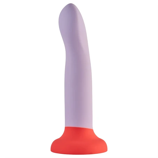 Dreamtoys Love Signal - kétszínű szilikon dildó nagy (lila)