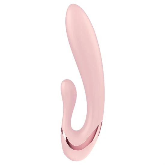 Satisfyer - Pearl Bunny 3 forgógyöngyös nyuszivibrátor (pink)