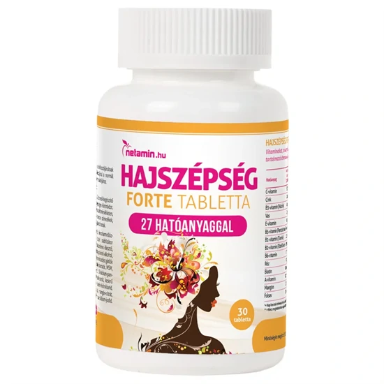 Netamin Hajszépség FORTE - étrend kiegészítő kapszula (30 db)