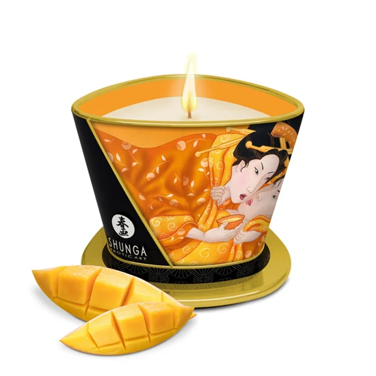 Massage candle - mango - 170 ml