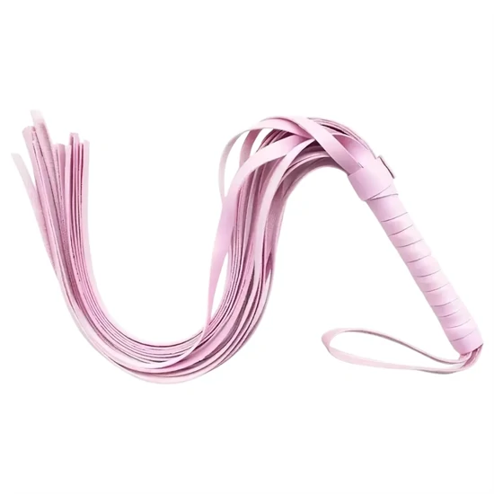 Sunfo - műbőr korbács (pink)
