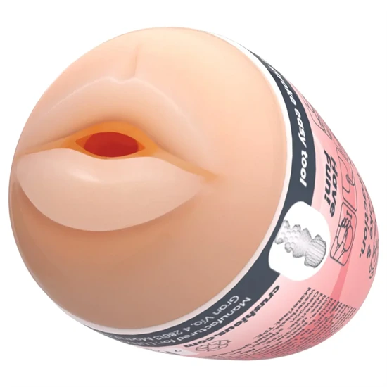 Crushious Ezy Egg Mouth - maszturbátor tojás (testszínű)