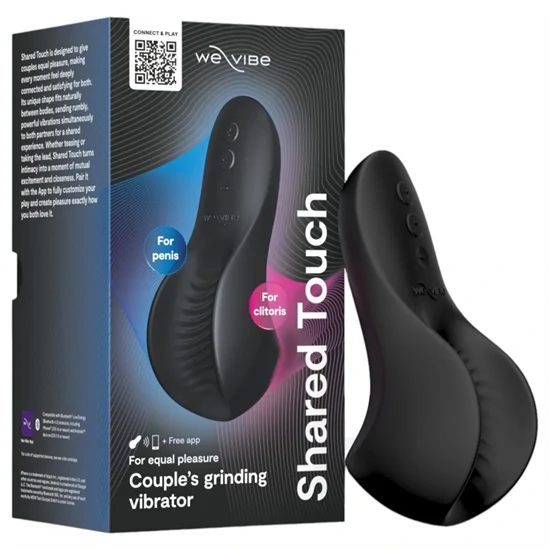 We-Vibe Shared Touch - okos párvibrátor (fekete)