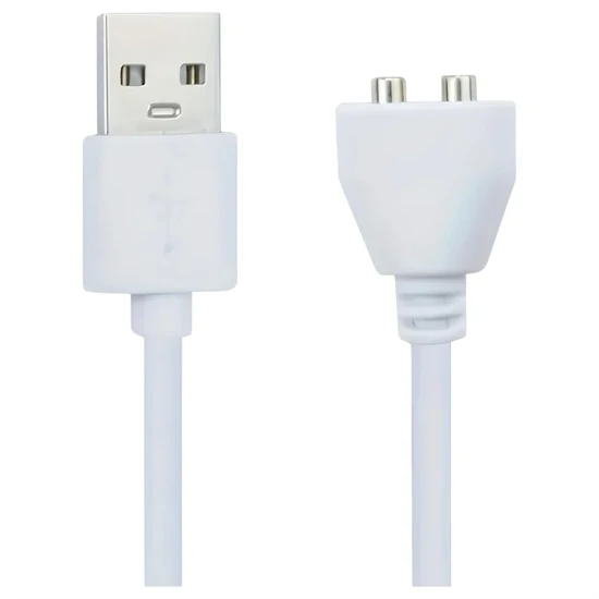 Pleasure Charge Loveline - mágneses USB töltőkábel (fehér)