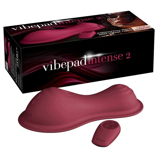 Vibepad Intense 2 - távirányítós vibrációs párna (piros)