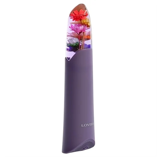 LOVISS Flower - mini rúdvibrátor (lila)