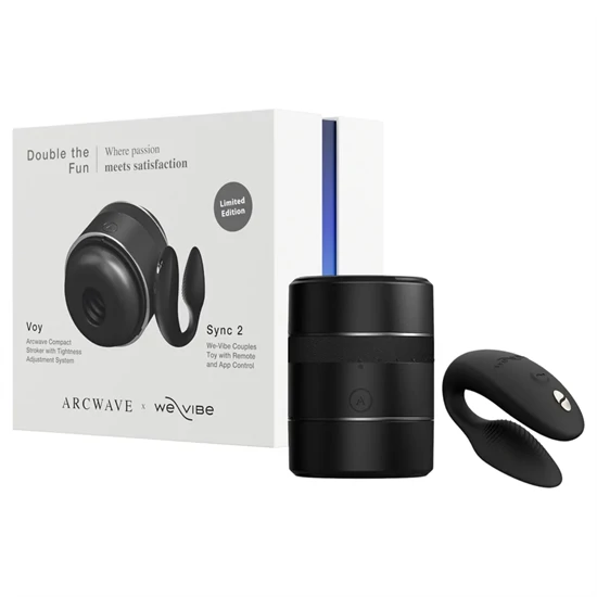 Arcwave Voy és We-Vibe Sync 2 - Double the Fun szett (fekete)