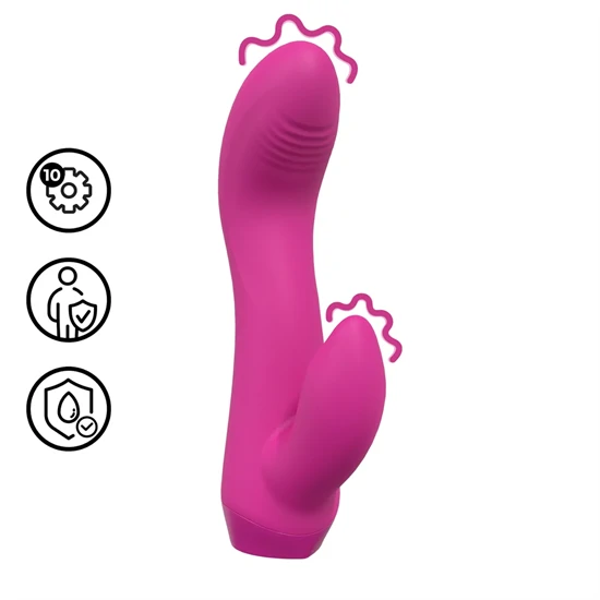 Loveline - íves nyuszis mini vibrátor (rózsaszín)