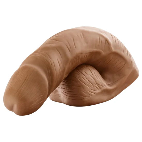 Blush UrSelf Affirm - életthű műpénisz (barna) - 13 cm