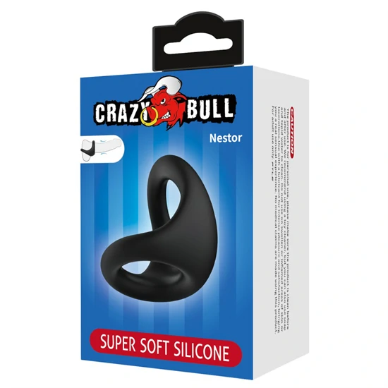 Crazy Bull Nestor Super Soft Silicone Cock Ring