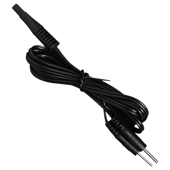 DG-LAB - 2 mm-es elektróda hosszabbító és elosztó kábel (fekete)