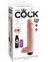 King Cock 10 inch Squirting Cock Flesh