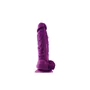 ColourSoft 5 inch Soft Dildo Purple