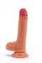 7" Dual-layered Silicone Nature Cock