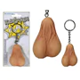 Metal key chain Testicle