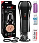 PDX Elite Cock Compressor - szívó, vibráló punci maszturbáto