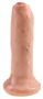 King Cock 6 Fitymanátor - élethű dildó (15 cm) - natúr