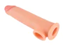 Realistixxx - heregyűrűs hosszabbító péniszköpeny - 19cm (na