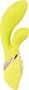 Jülie - Klitoriszkaros vibrátor (sárgászöld)