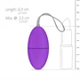 Easytoys - 7 ritmusú rádiós vibrációs tojás (lila)