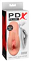 PDX Glory Stroker - élethű műpunci maszturbátor (natúr)