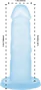 Addiction Coctails - talpas, szilikon dildó (kék)