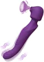 Tracy's Dog Wand - vízálló, akkus, pulzáló masszírozó vibrátor (lila)