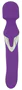 Javida Wand & Pearl - 2in1 masszírozó vibrátor (lila)