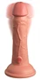 King Cock Elite 6 - tapadótalpas, élethű vibrátor (15cm) - s