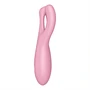 Satisfyer Threesome 4 - okos, akkus csiklóvibrátor (pink)