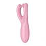Satisfyer Threesome 4 - okos, akkus csiklóvibrátor (pink)