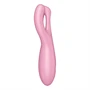 Satisfyer Threesome 4 - okos, akkus csiklóvibrátor (pink)