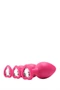 Flirts anal training kit - anál dildó szett (3db) - pink