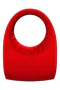 Red Revolution Shinx - akkus, vízálló péniszgyűrű (piros)