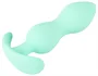 Cuties Mini Butt Plug - szilikon anál dildó - menta (2,8cm)