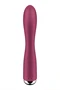 Satisfyer Spinning Rabbit 1 - forgó csiklókaros vibrátor (piros)