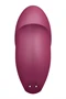 Satisfyer Tap & Climax 1 - 2in1 vibrátor és csiklóizgató (piros)