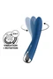 Satisfyer Spinning Vibe 1 - forgó fejes G-pont vibrátor (kék)
