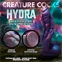 Creature Cocks Hydra - szilikon dildó - 27cm (lila)