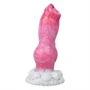 Animalorny Bulldog - kutya pénisz dildó - 17cm (pink)