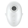 Satisfyer Cutie Ghost - akkus, léghullámos csiklóizgató (fehér)