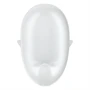 Satisfyer Cutie Ghost - akkus, léghullámos csiklóizgató (fehér)