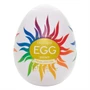 TENGA Egg Shiny Pride - maszturbációs tojás (1db)