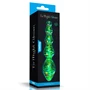 Glow-in-the-dark Twilight Gleam Glass Dildo-Tantalizing Orbs