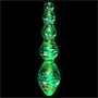 Glow-in-the-dark Twilight Gleam Glass Dildo-Tantalizing Orbs