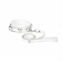 Fuji White Collar with Leash