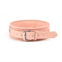 Pink Organosilicon Collar with Leash