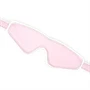 White & Pink Fairy Goat Leather Blindfold