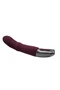 TITANZ 7" SILICONE RECHARGEABLE VIBRATOR IN RUBINE RED