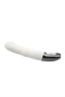 TITANZ 7" SILICONE RECHARGEABLE VIBRATOR IN IVORY WHITE